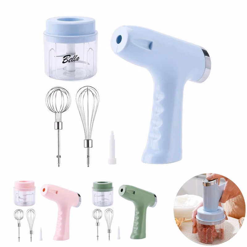 USB Rechargeable Electric Hand Mixer