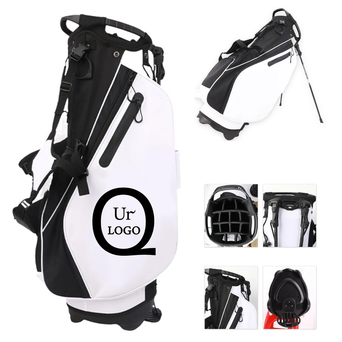 14.17X10.62X35.43 Inch Pu Golf Bag 1