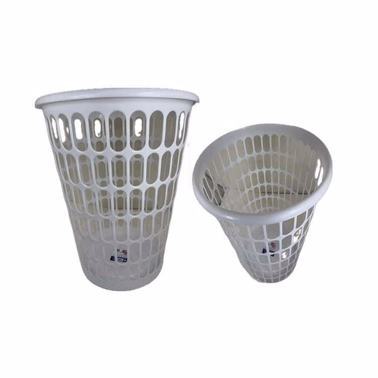 Laundry Hamper Basket - White