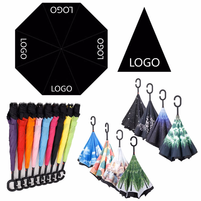 Premium Reverse Folding Umbrella