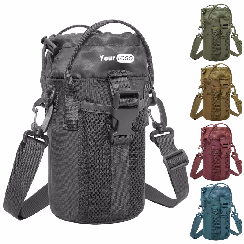 Nylon Custom Crossbody Bottle Holder