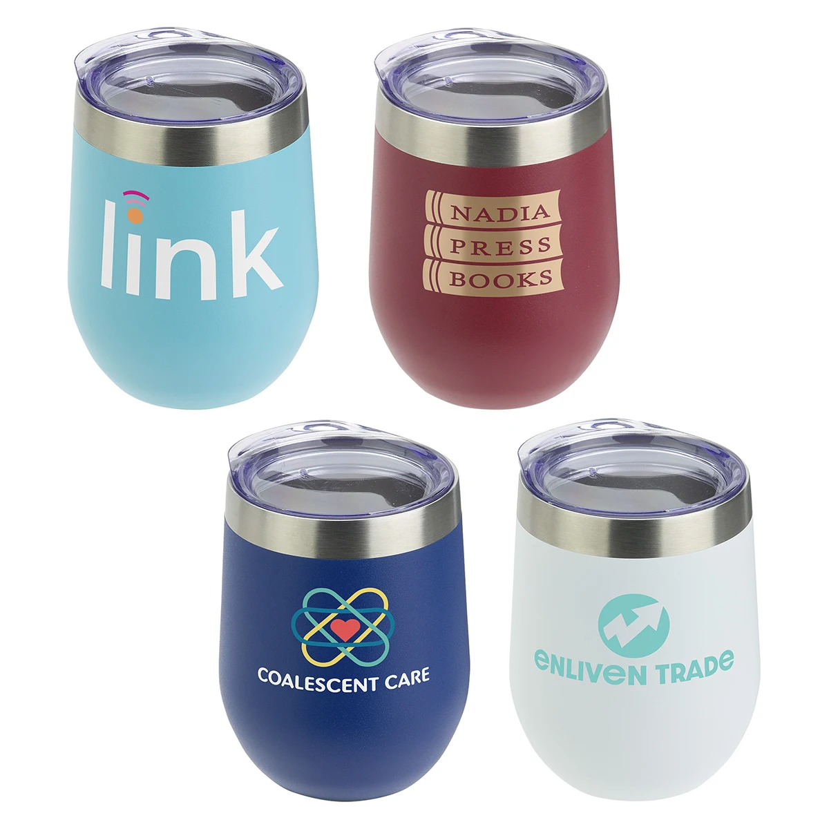 SENSO® Classic 10 oz Vacuum Insulated Stainless Steel Wine Tumbler 1