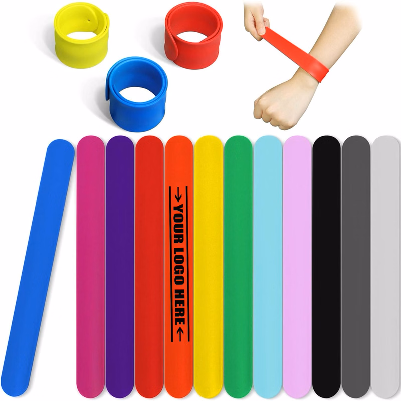 Silicone Slap Wristband Pop Bracelet