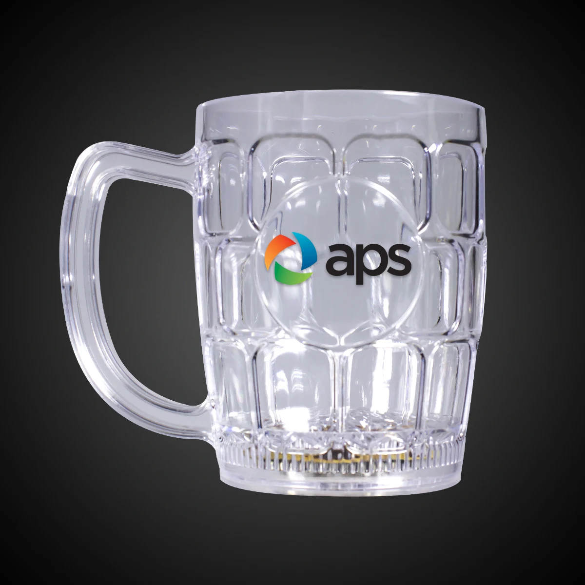 16 oz. MultiColor Flashing LED Glow Drinking Beer Stein 1