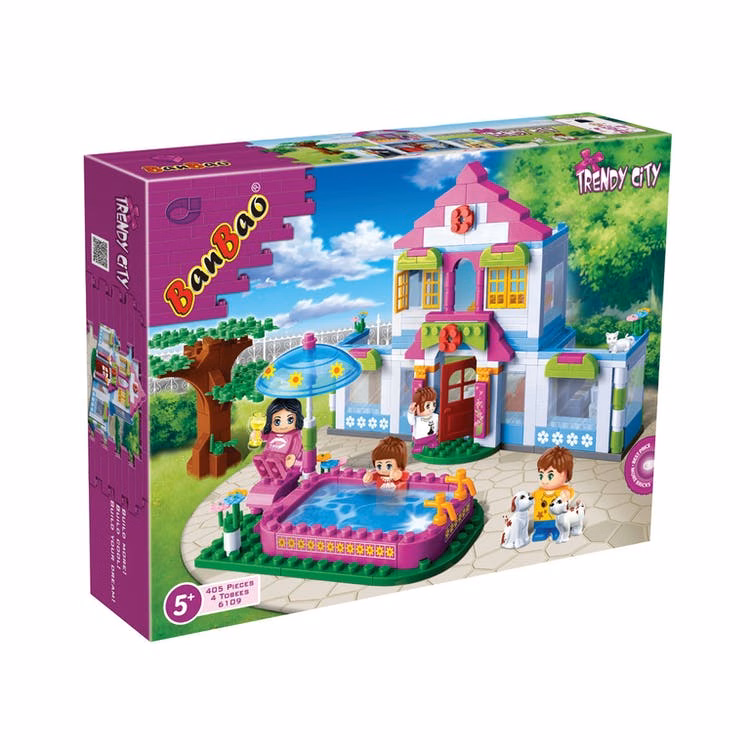Dream House Building Block Sets - 405 Pieces