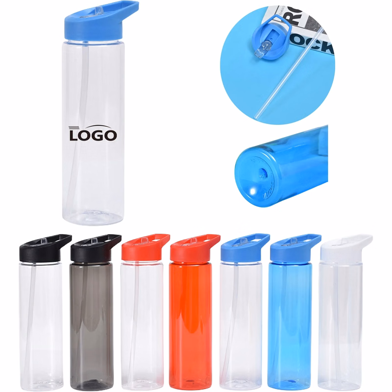 MOQ20 24oz Sports Drinking Cup With Straw