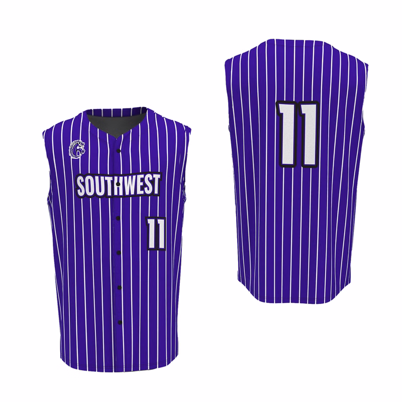 Men's Baseball Vest Pinhole Mesh Jersey