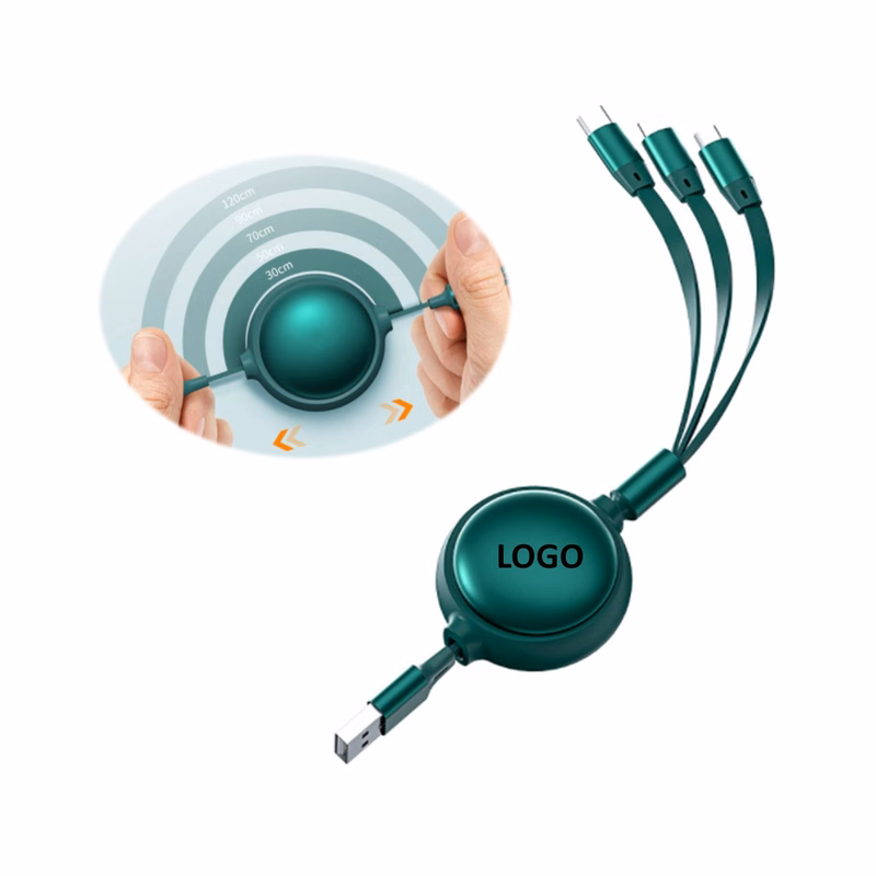 Creative 3 in1 Stretch Micro Usb Charging Data Cable