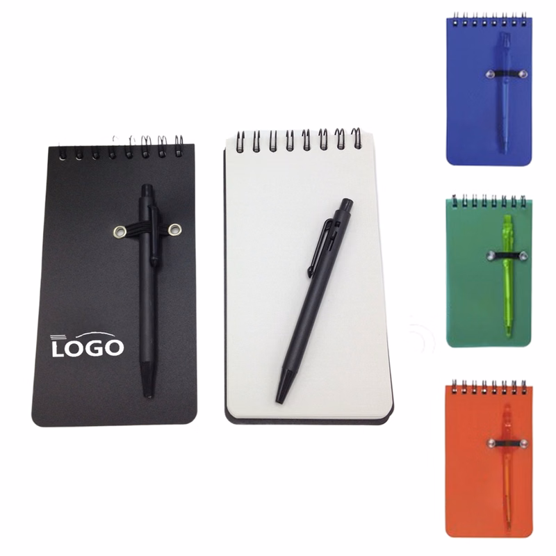 Mini Spiral Notebook With PP Cover