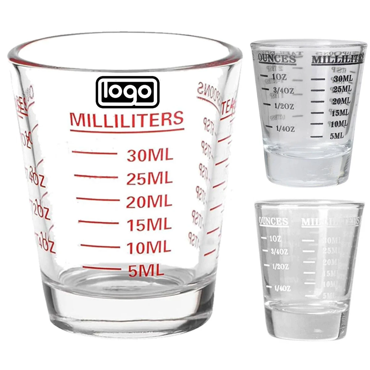 1 OZ Measuring Cup Shot Glass 1