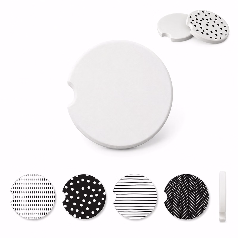 Personalized Porcelain Auto Coaster