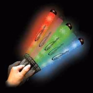 Multi Color LED Glow Patrol Wand