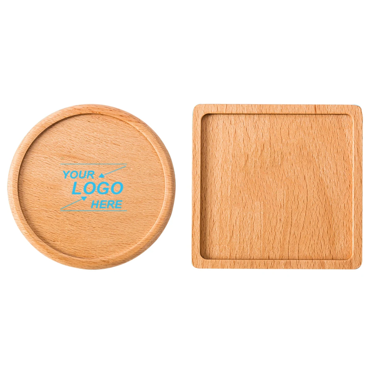 Square Wooden Tray 1