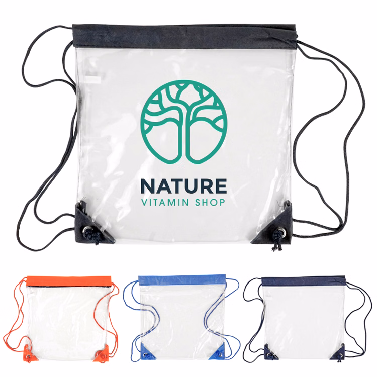 Rialto Clear Drawstring Sac
