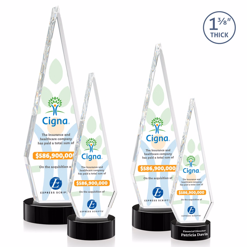 Springfield VividPrint™ Award on Stanrich Base - Black