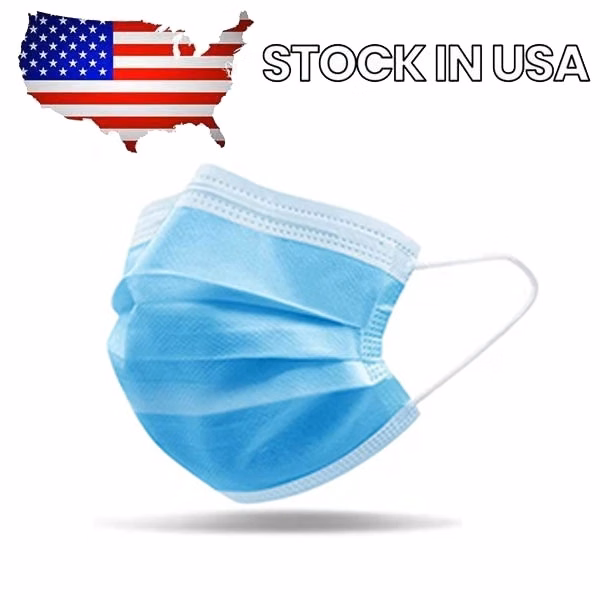 Disposable Protective Face Masks USA STOCK