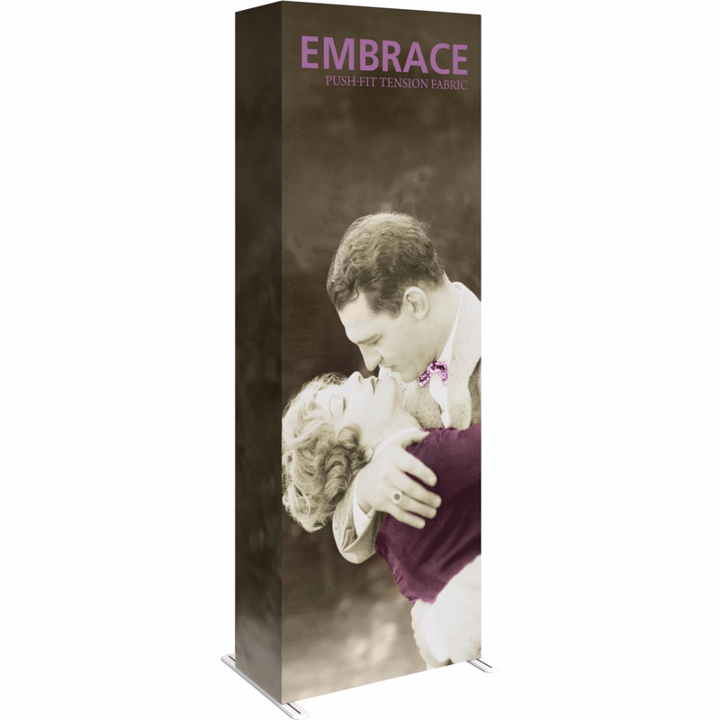 Embrace 2.5ft. Full Height Display With Full Fitted Graphic