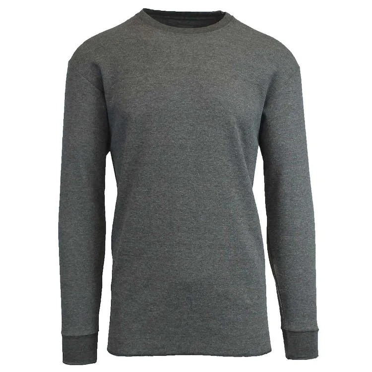 Men's Heavyweight Thermal Shirts - Charcoal S-2X 1