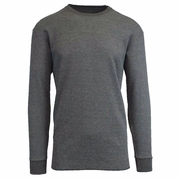 Men's Heavyweight Thermal Shirts - Charcoal S-2X