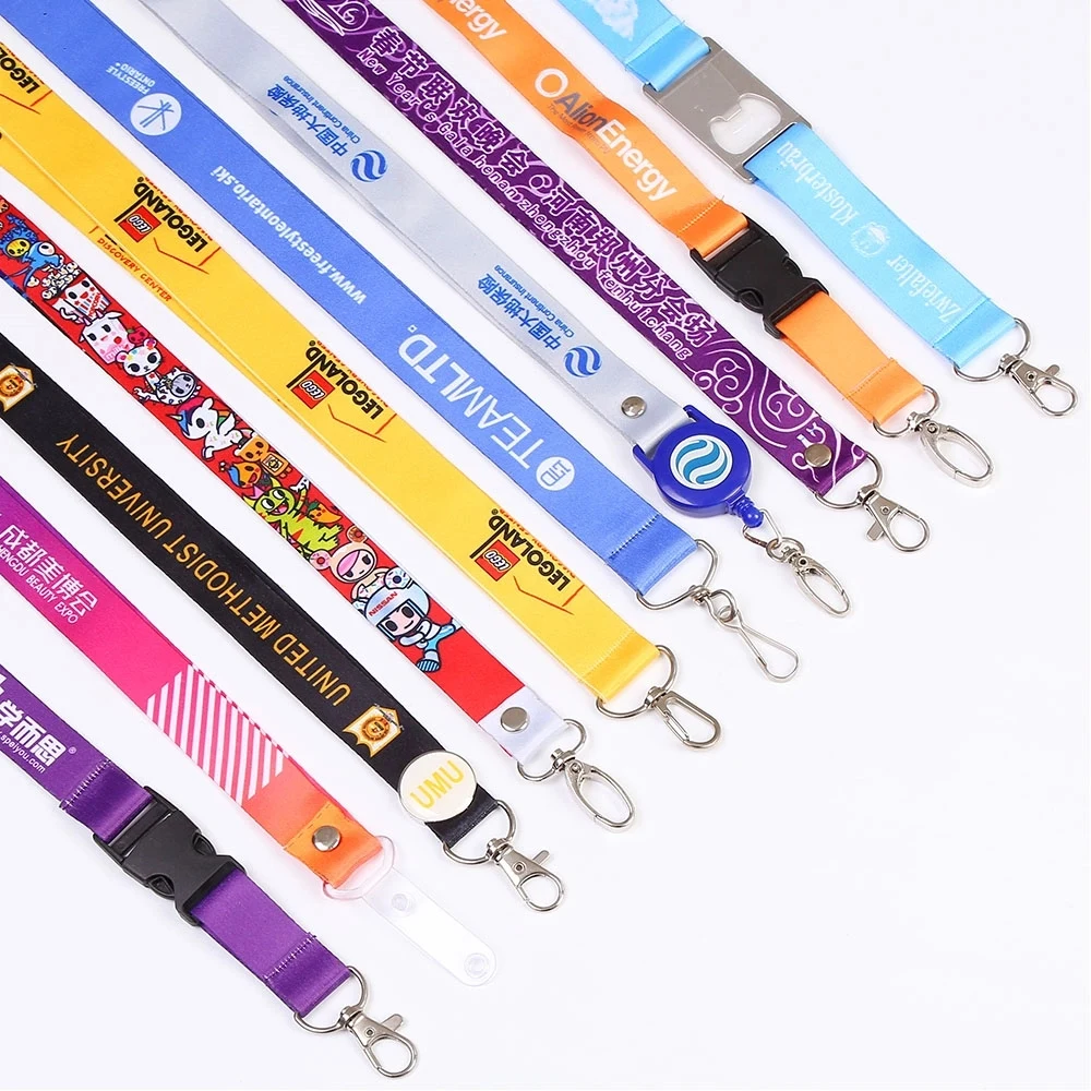 3/4" Polyester Custom Printed Lanyard 1