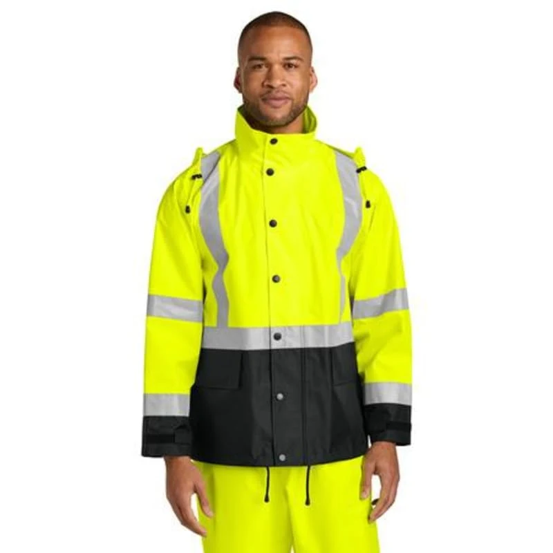 CornerStone ANSI 107 Class 3 Rain Jacket 1