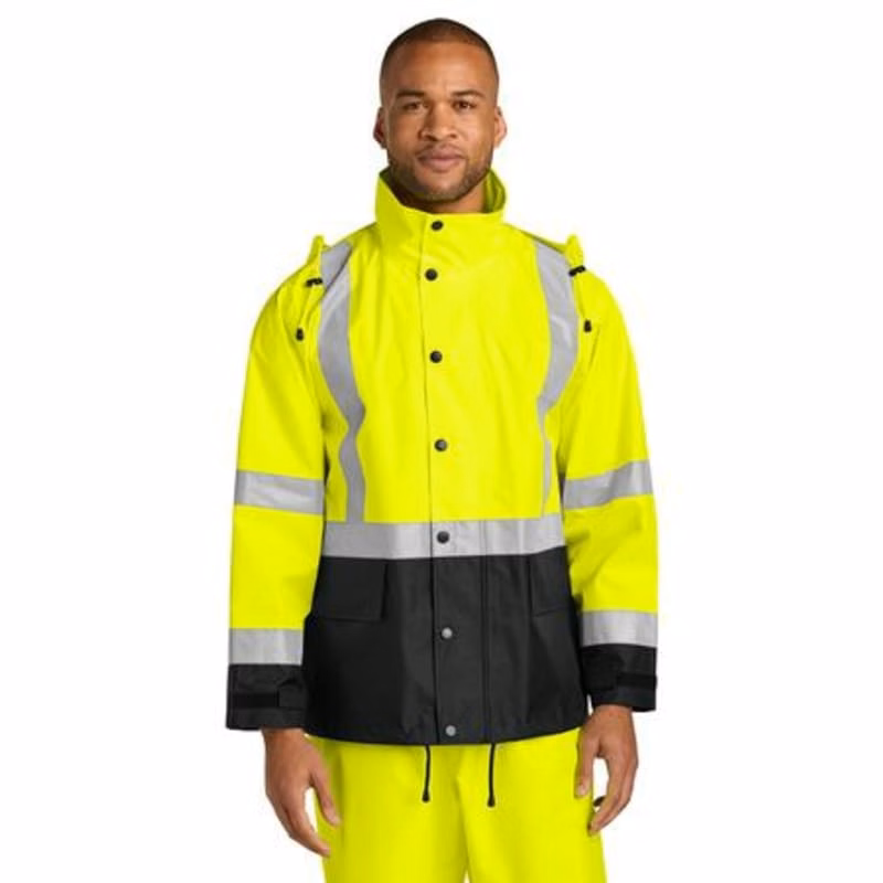 CornerStone ANSI 107 Class 3 Rain Jacket
