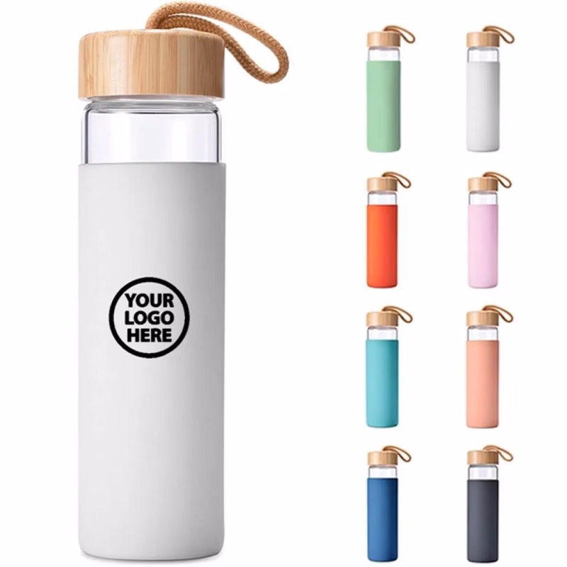 20 Oz Borosilicate Glass Water Bottle
