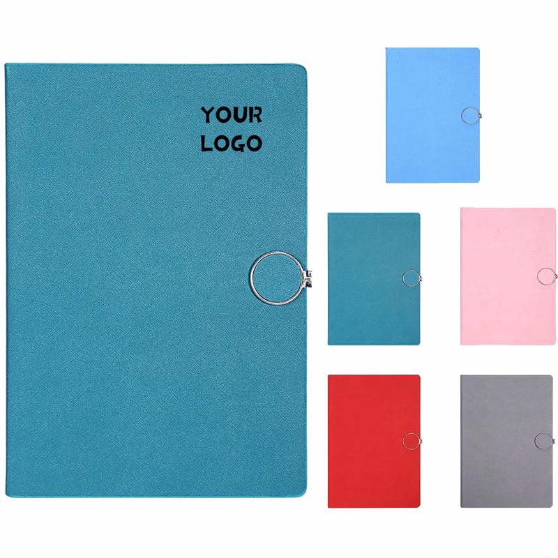 A5 snap-button notebook
