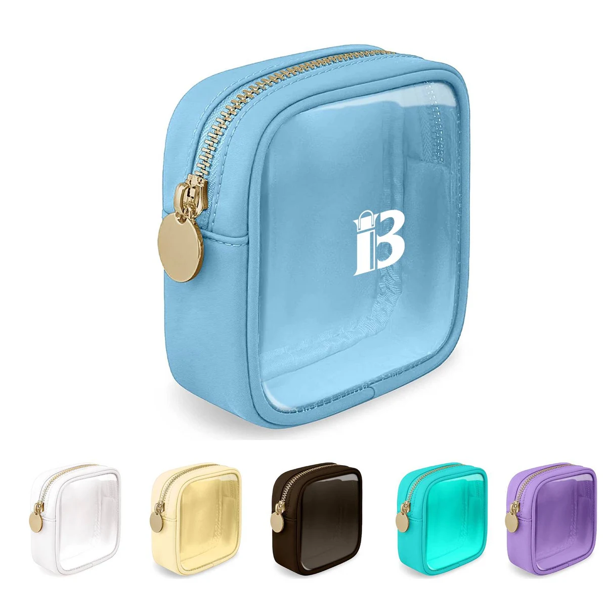 Mini Clear Travel Makeup Bag for Purse 1