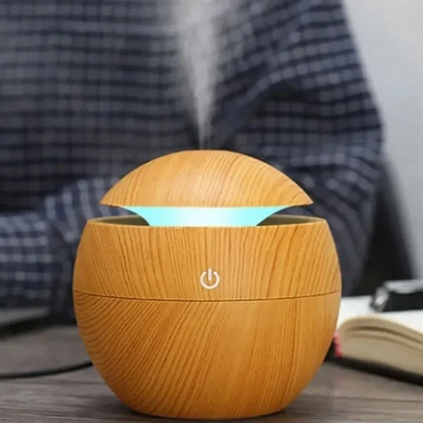 Portable Wood Grain USB Humidifier 1