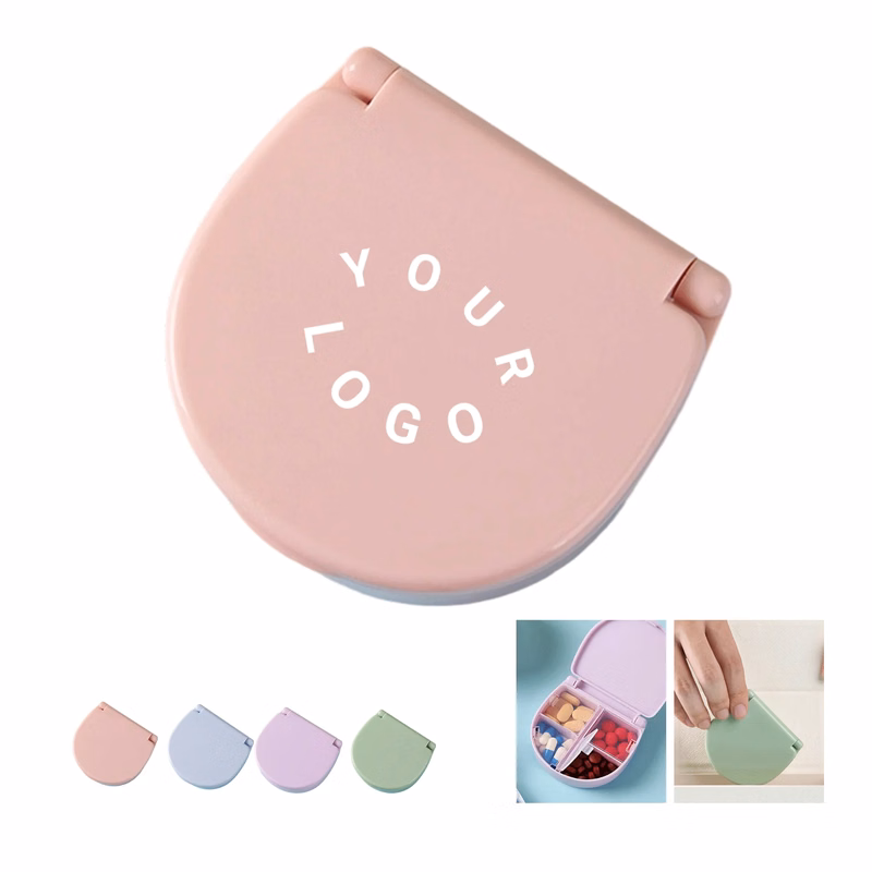 Travel Pill Organizer with Moisture Proof Compartments