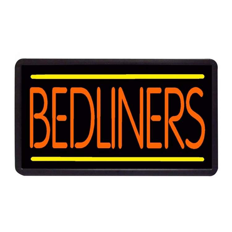 Bedliners 13" x 24" Simulated Neon Sign