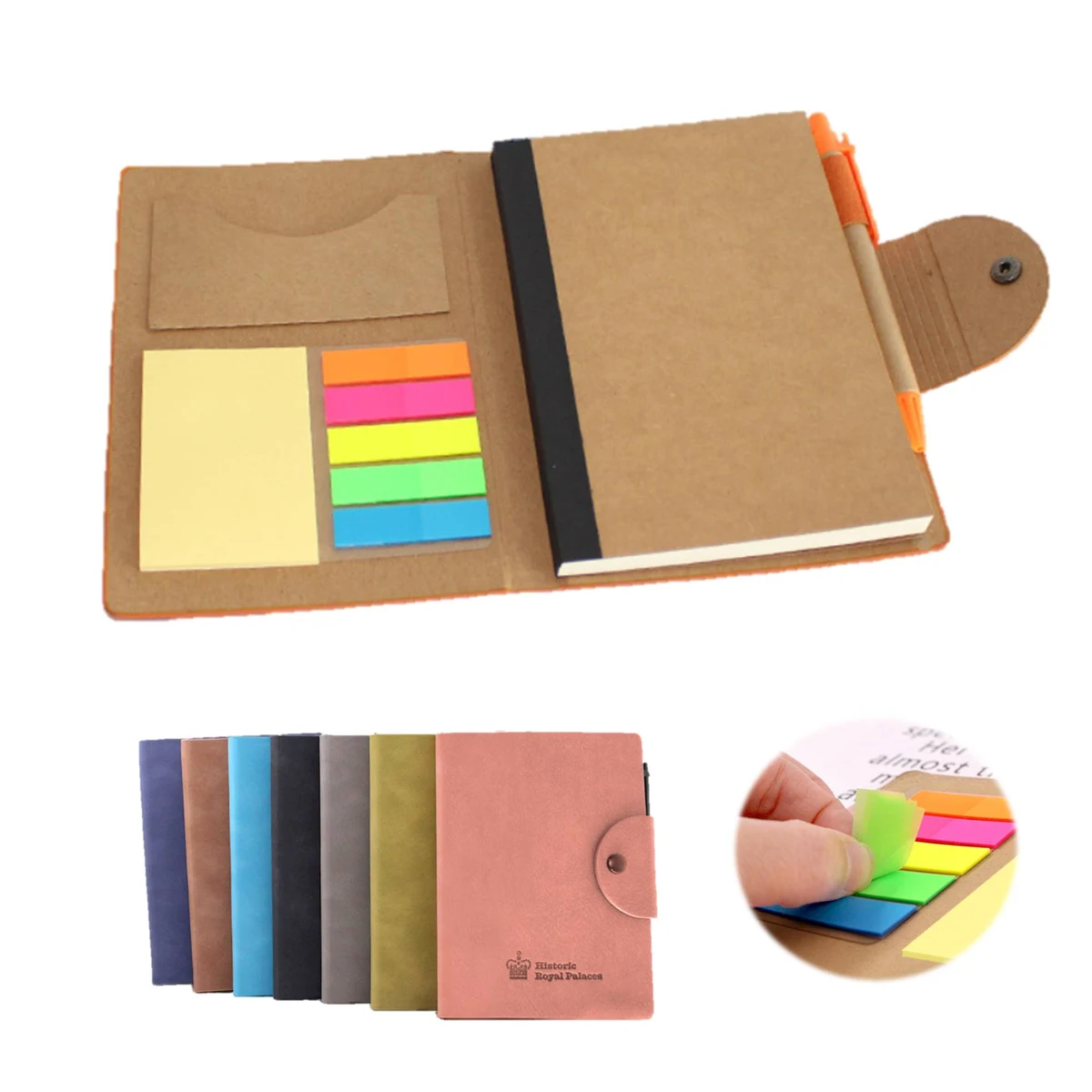Snap Sticky Notes Kraft Paper Notebook 1