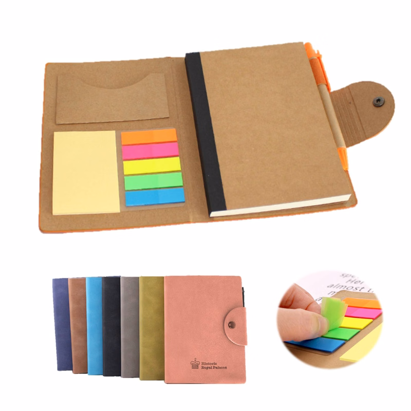 Snap Sticky Notes Kraft Paper Notebook