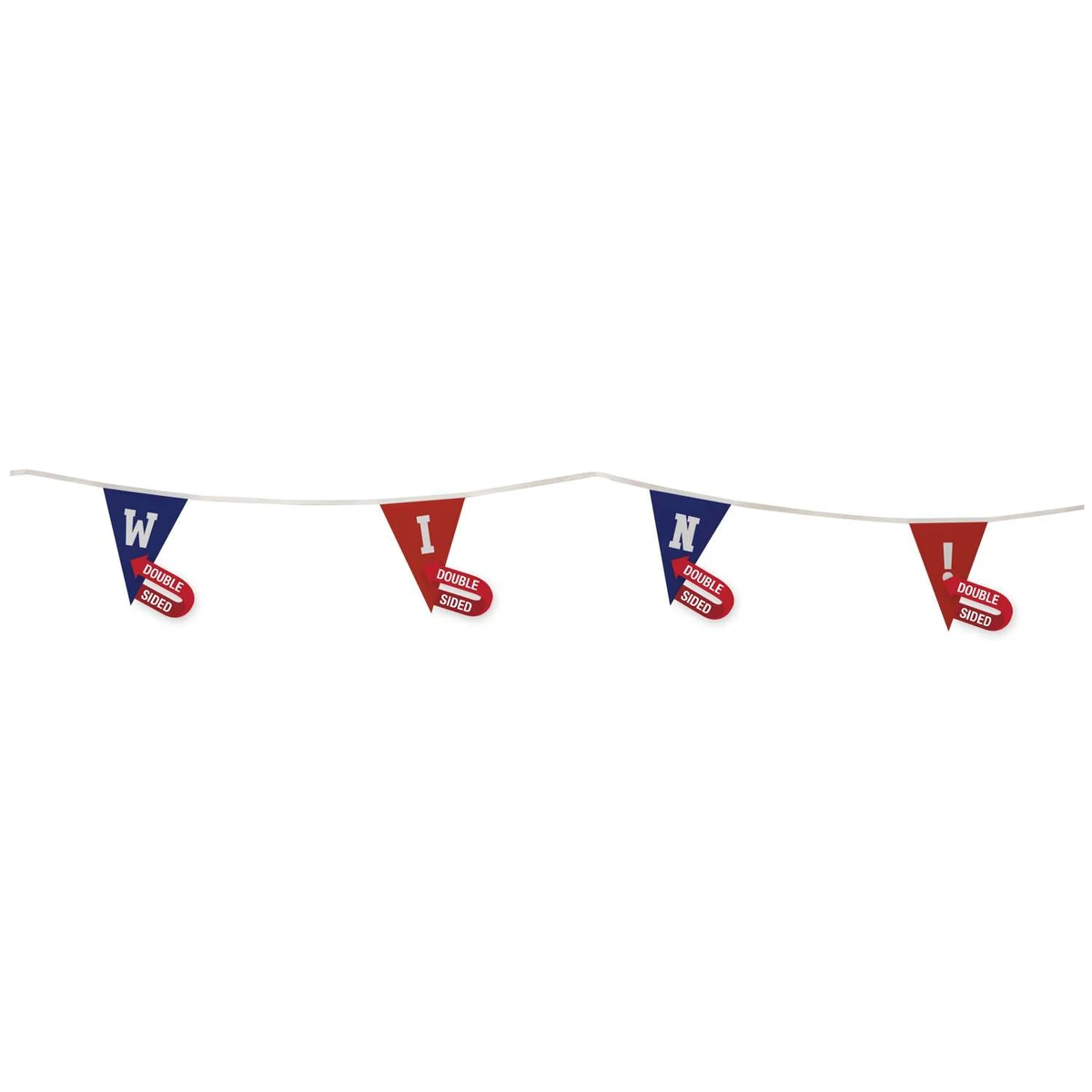 9" x 12" Triangle Pennant String Double-Sided (30') 1