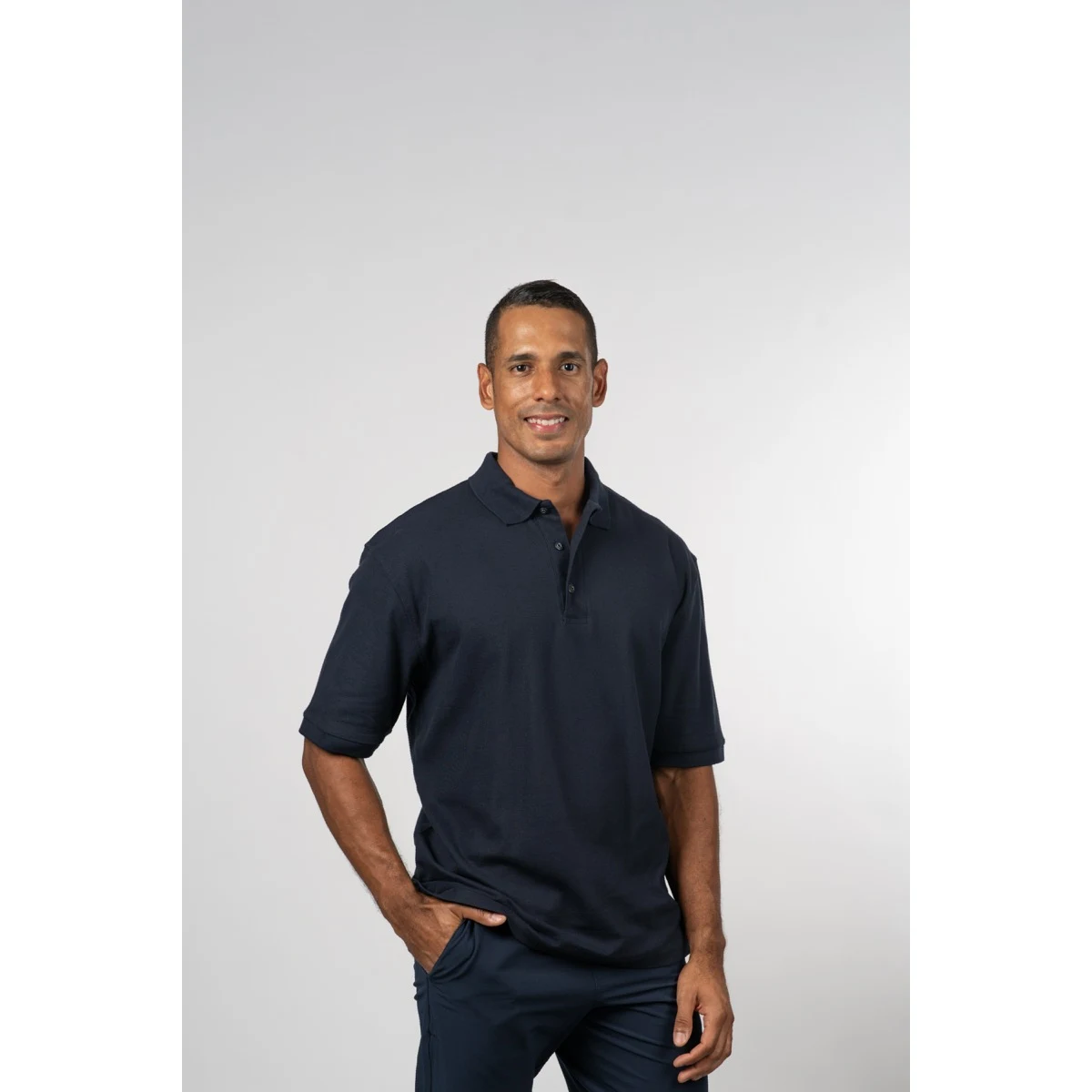 Sierra Pacific Men's Silky Smooth Knit Shirt 1