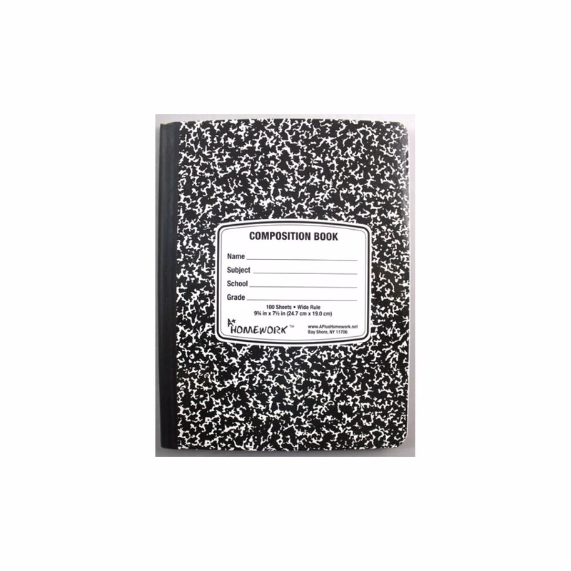 Marbled Composition Notebooks - 100 Sheets Wide Ruled
