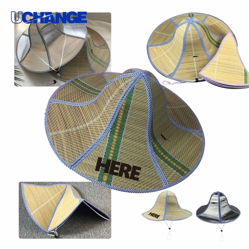 Foldable Wide Brim Straw Hat