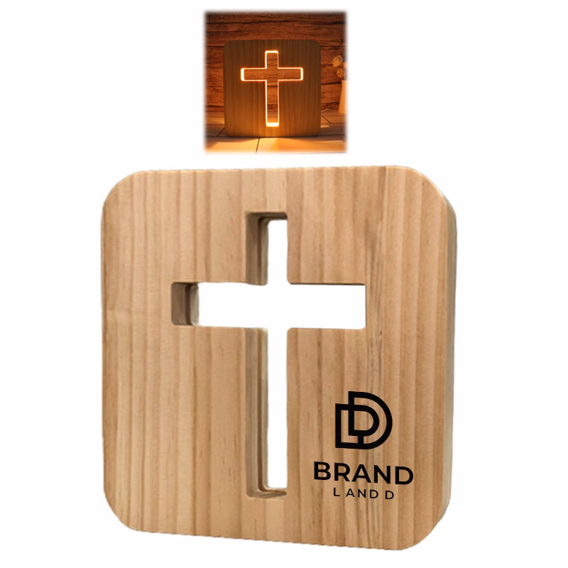 Creative Gifts Of Wooden Led Night Lights