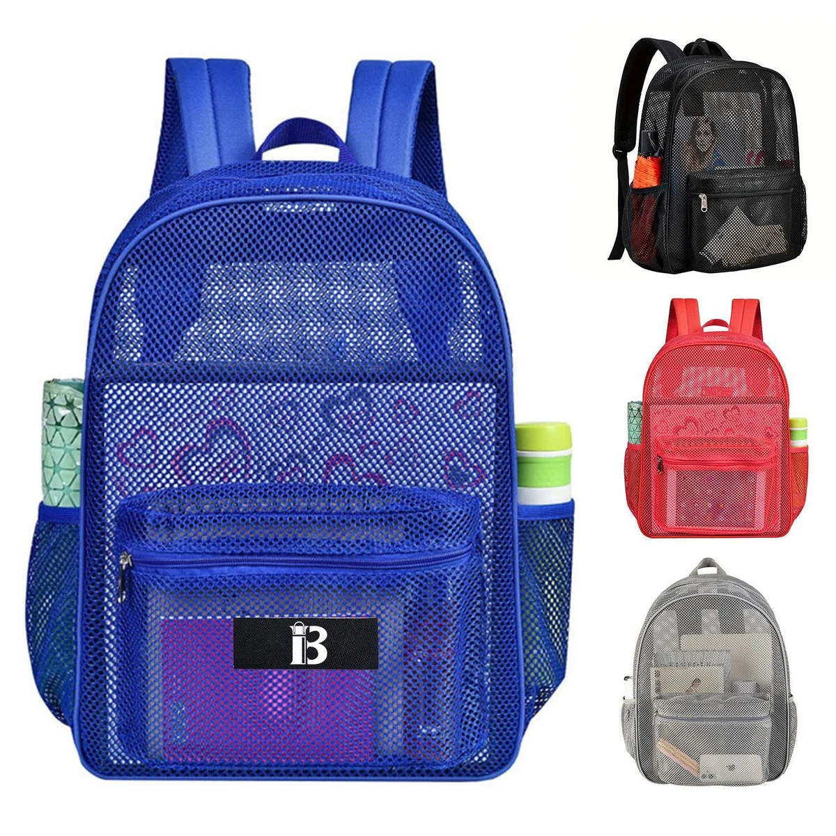 Lightweight Mesh Clear Backpack 1
