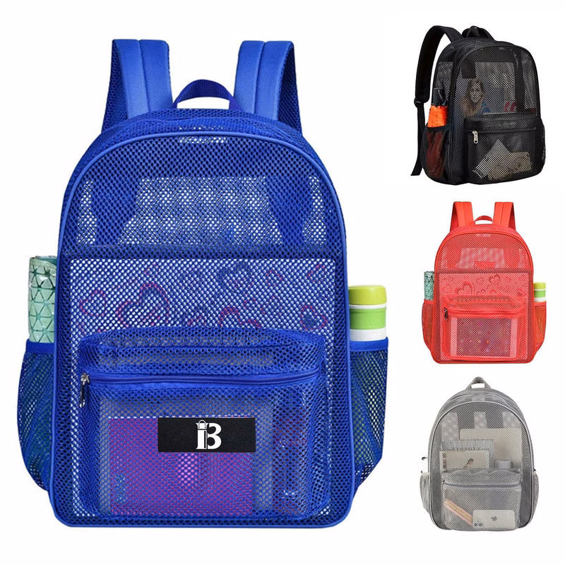 Lightweight Mesh Clear Backpack