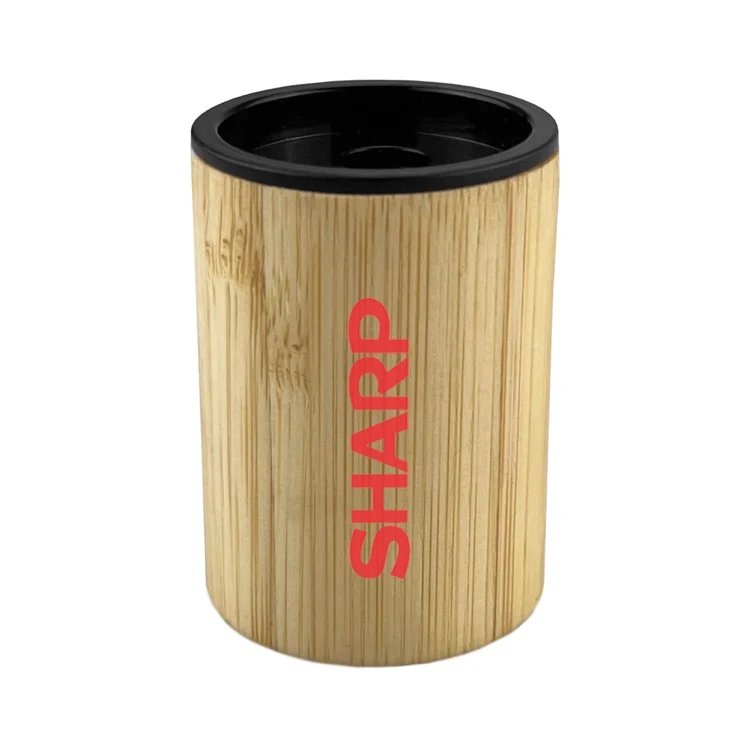 Bamboo Pencil Sharpener 1