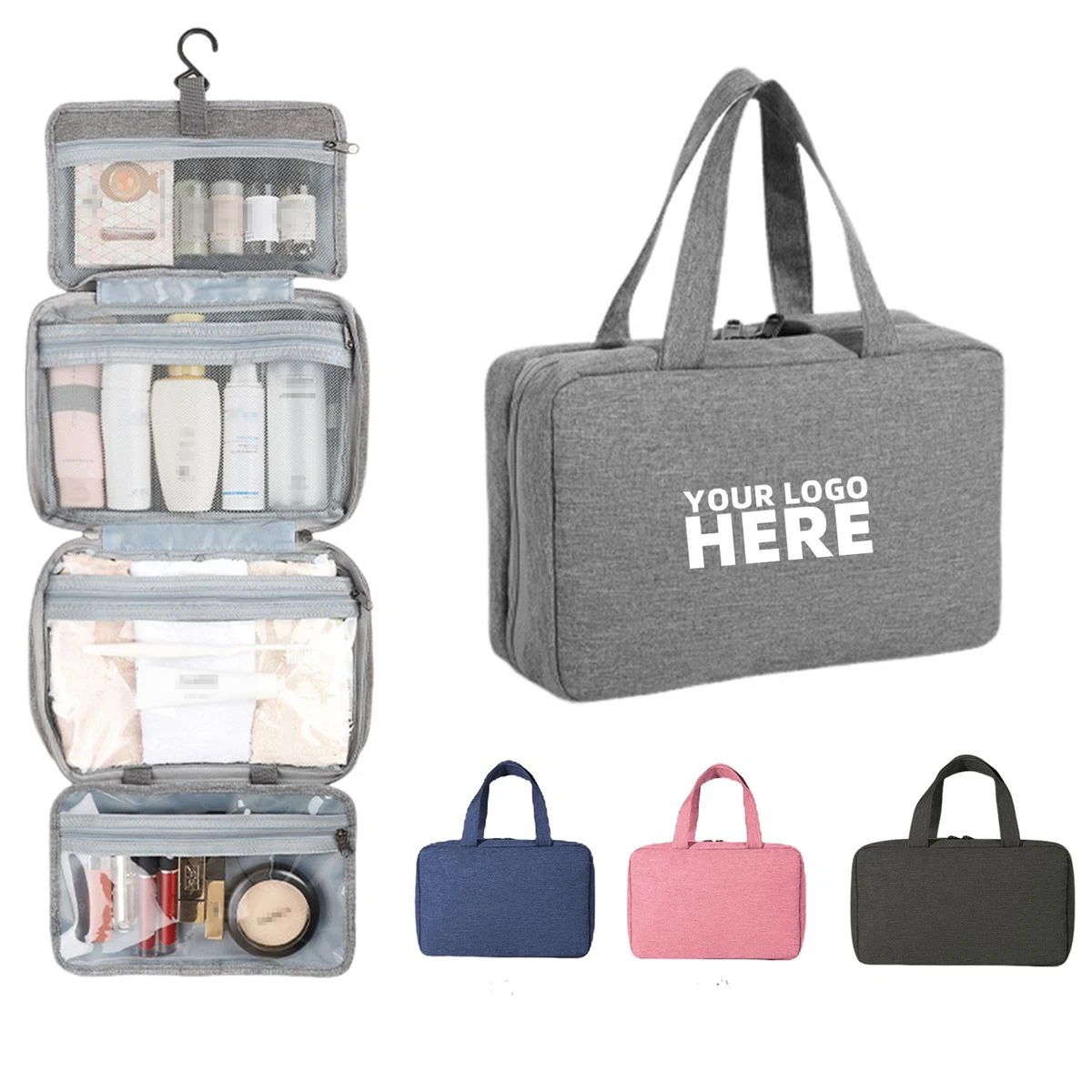 Toiletry Bag With Hanging Hook 1