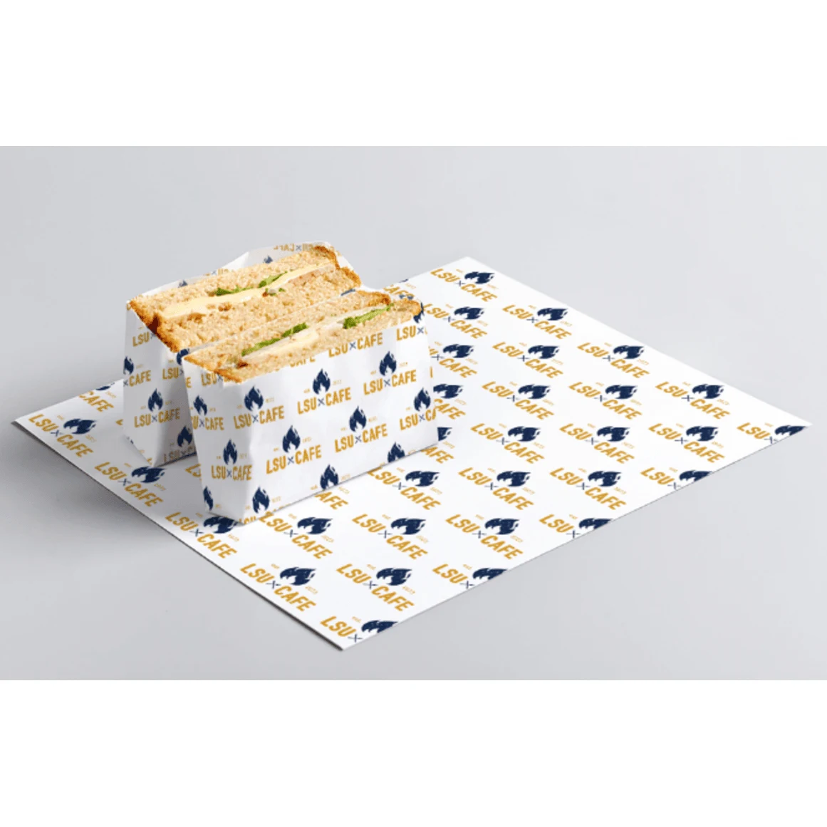 Full Color 1-Sided Food Safe Paper (6" x 10") 1