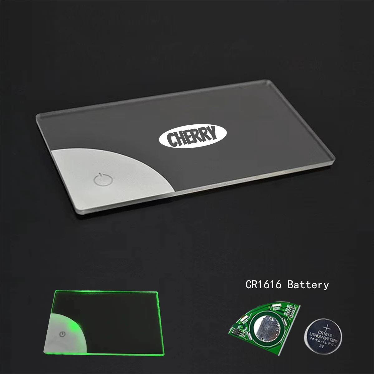 Custom Glow Acrylic Business Card 1