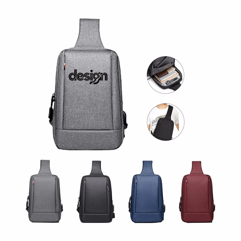 600D Oxford Cloth Multifunctional Portable Chest Bag
