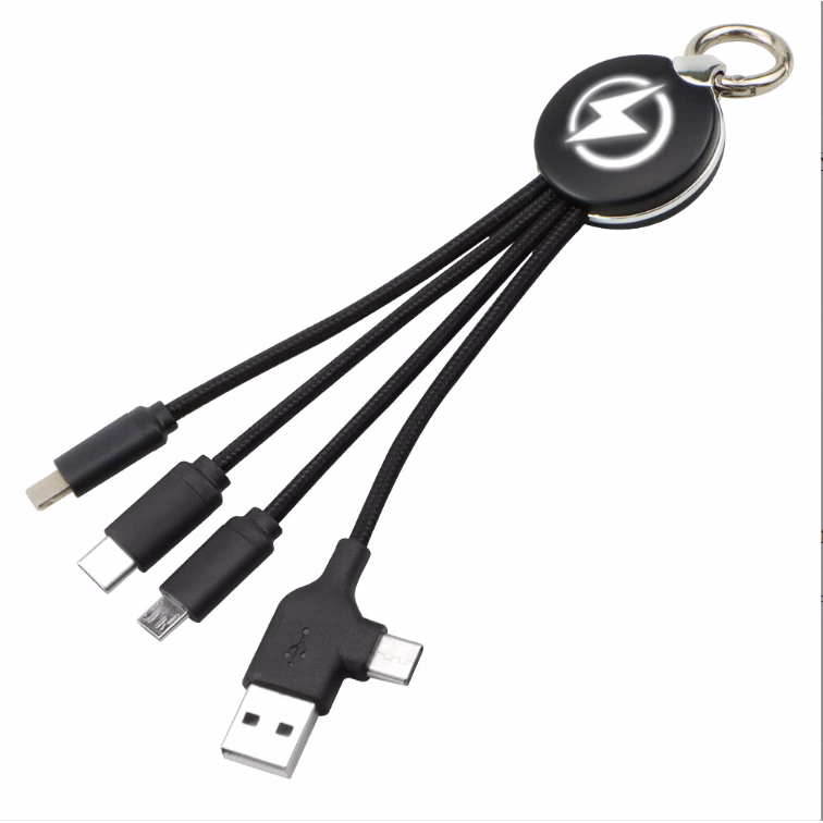 5-in-1 USB Charging Cable Mobile Charger