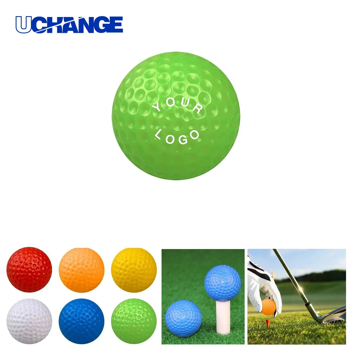 Rubber Golf Balls for Practice and Events 1