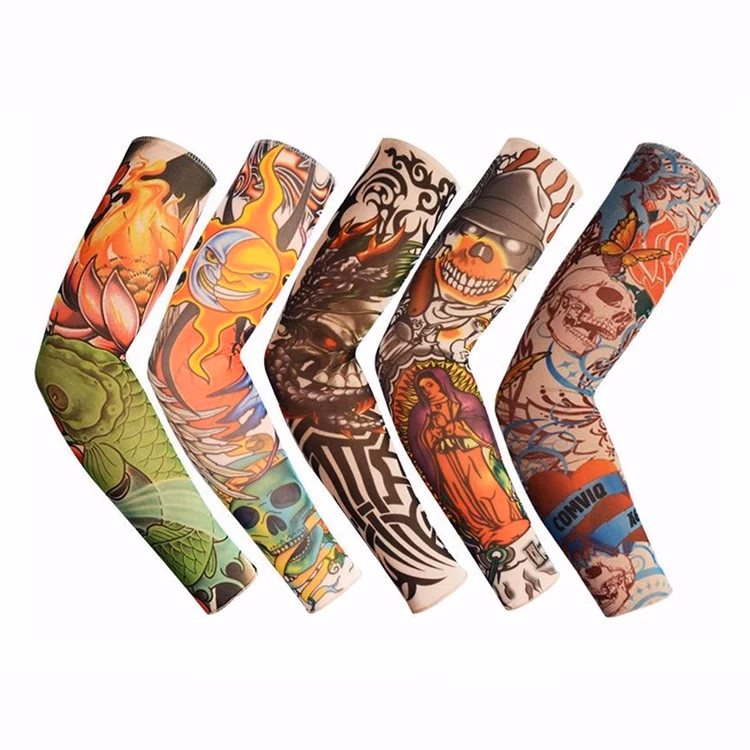 Cooling Arm Sleeves/Outdoor Sports Fashion Ice Silk Sleeves