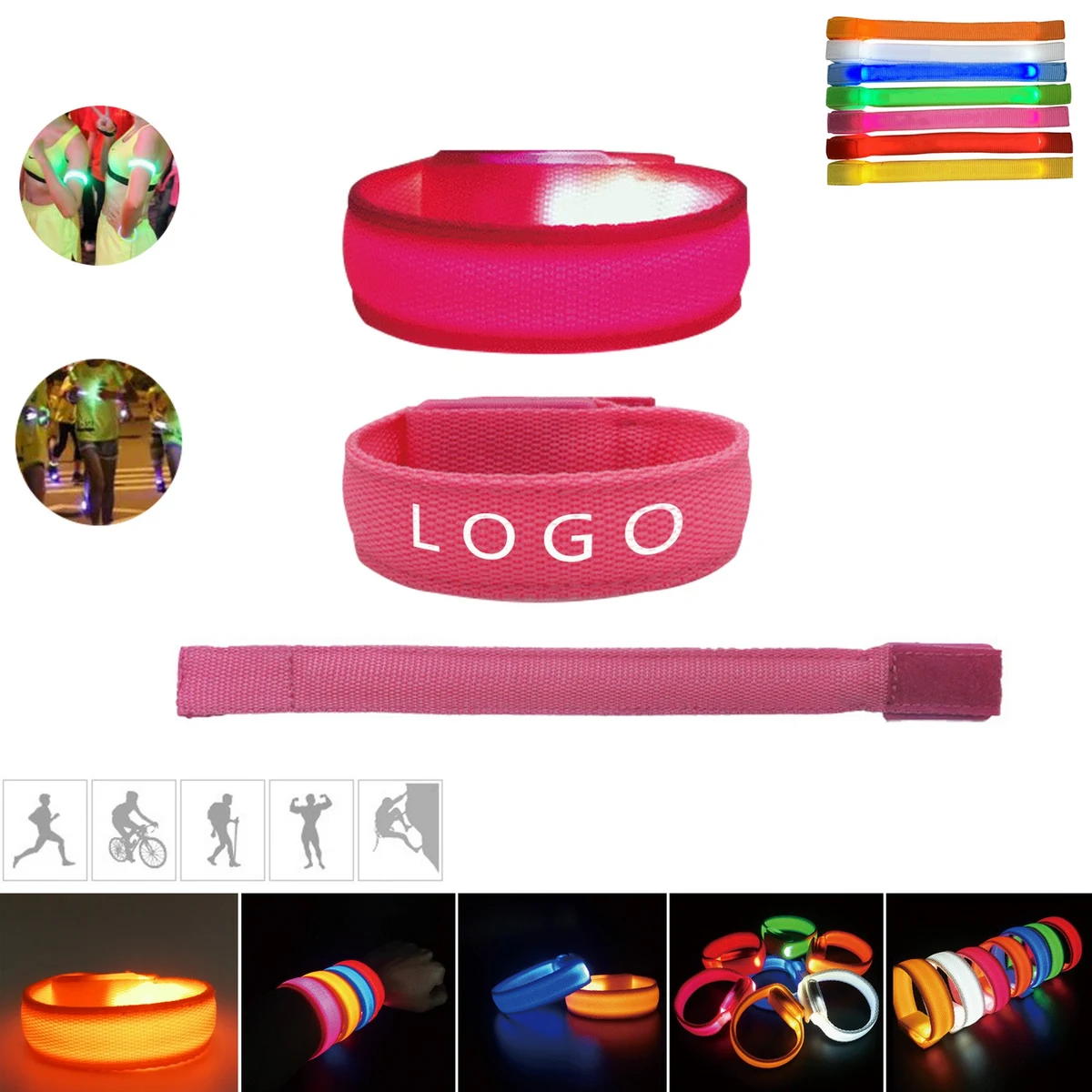 Glow Bracelets The Dark Party Supplies For Music Festival 1
